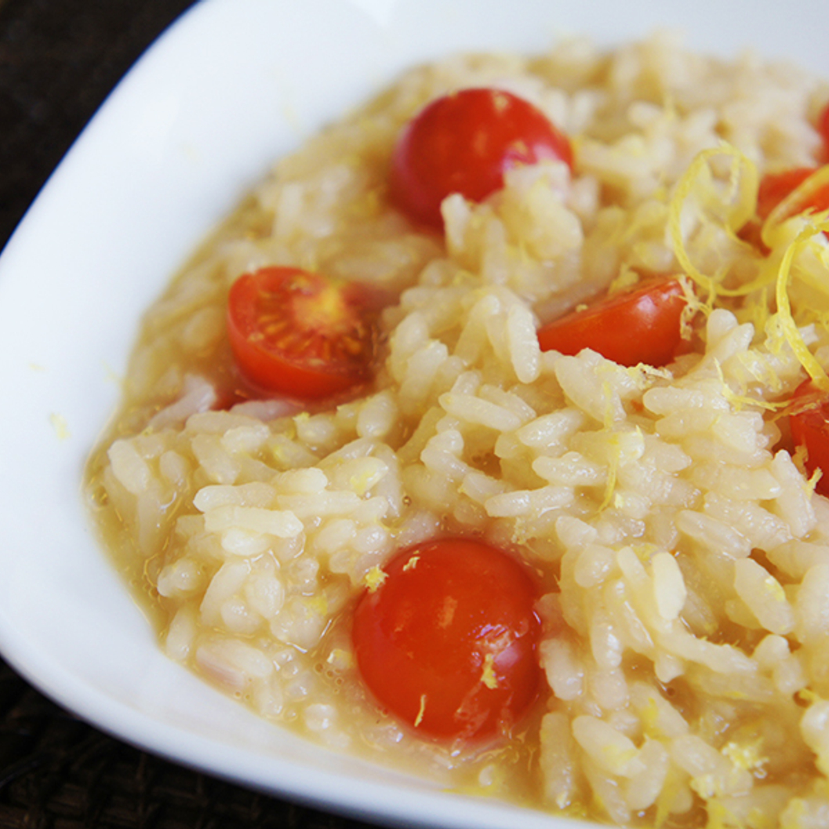 Tangy Tomato & Lemon Risotto Recipe