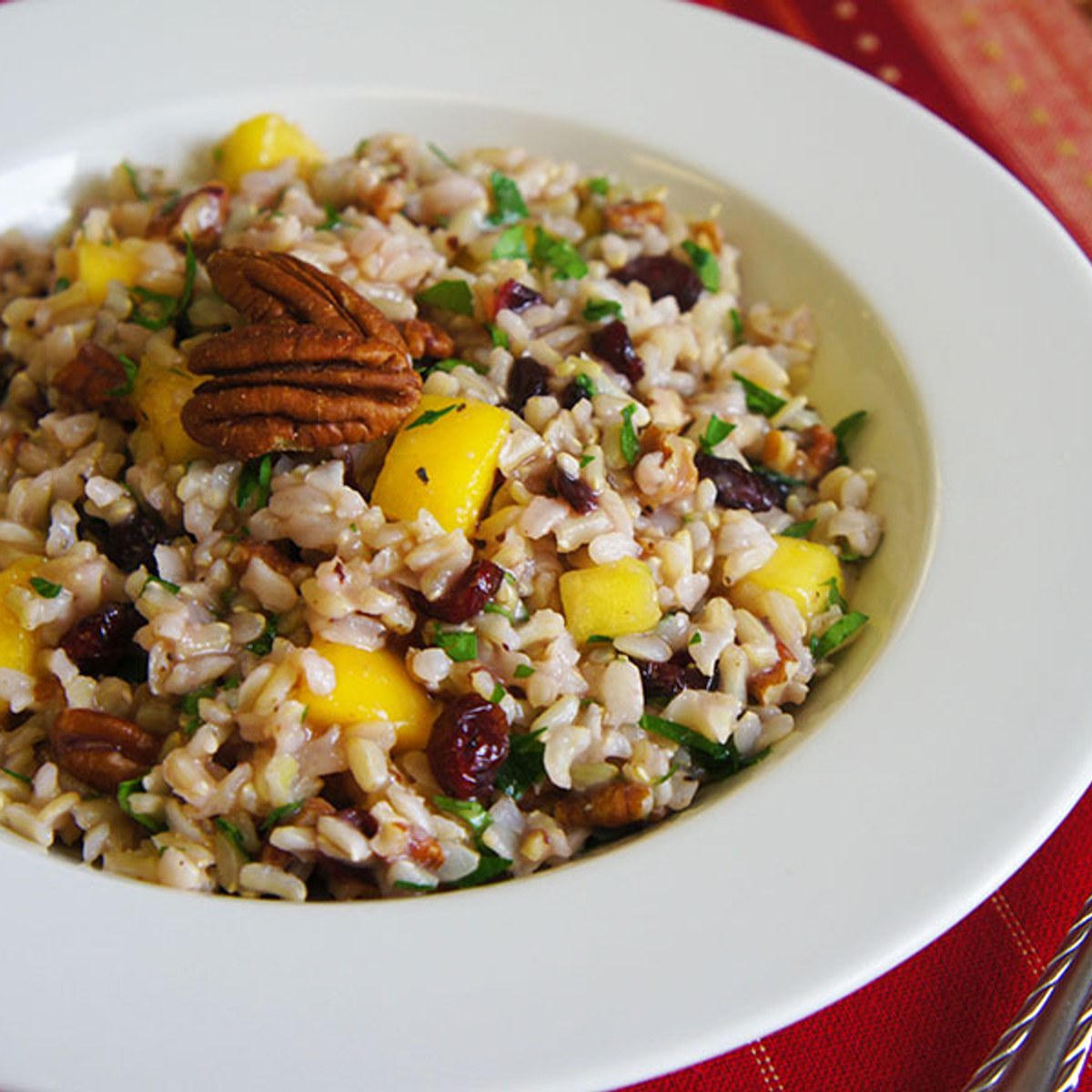 Tutti Fruitti Rice Salad Recipe