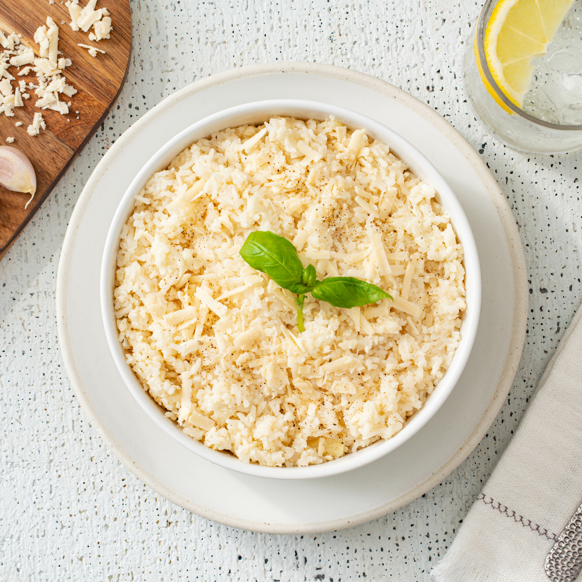 RiceSelect® Asiago Roasted Garlic Rice Rice Recipe RiceSelect®