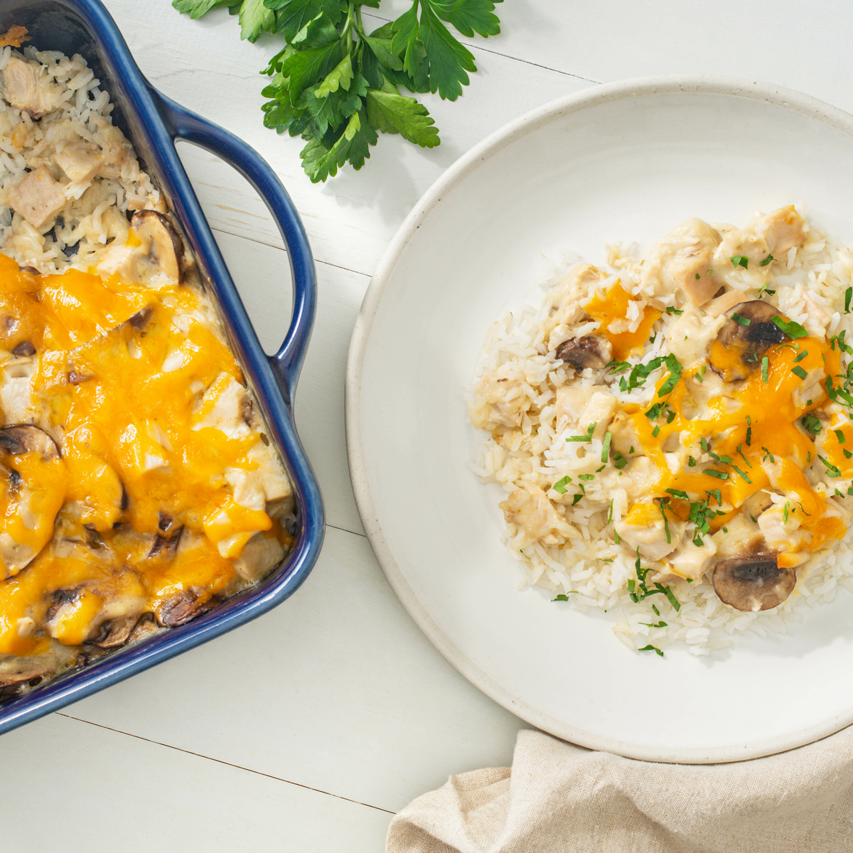 RiceSelect® | Chicken cheddar Rice Bake | Rice Recipe | RiceSelect®