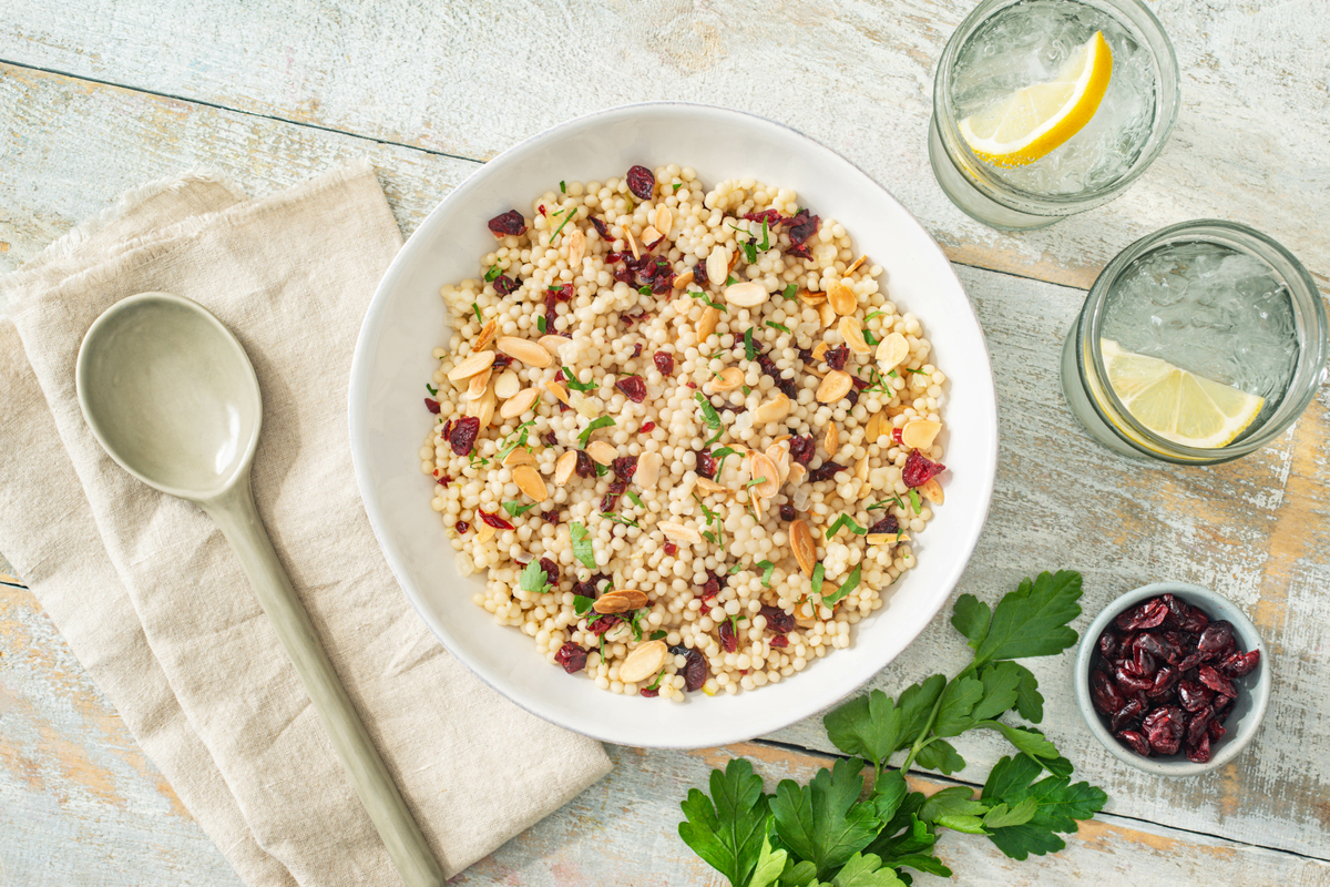 Cranberry Pearl Couscous Salad Recipe