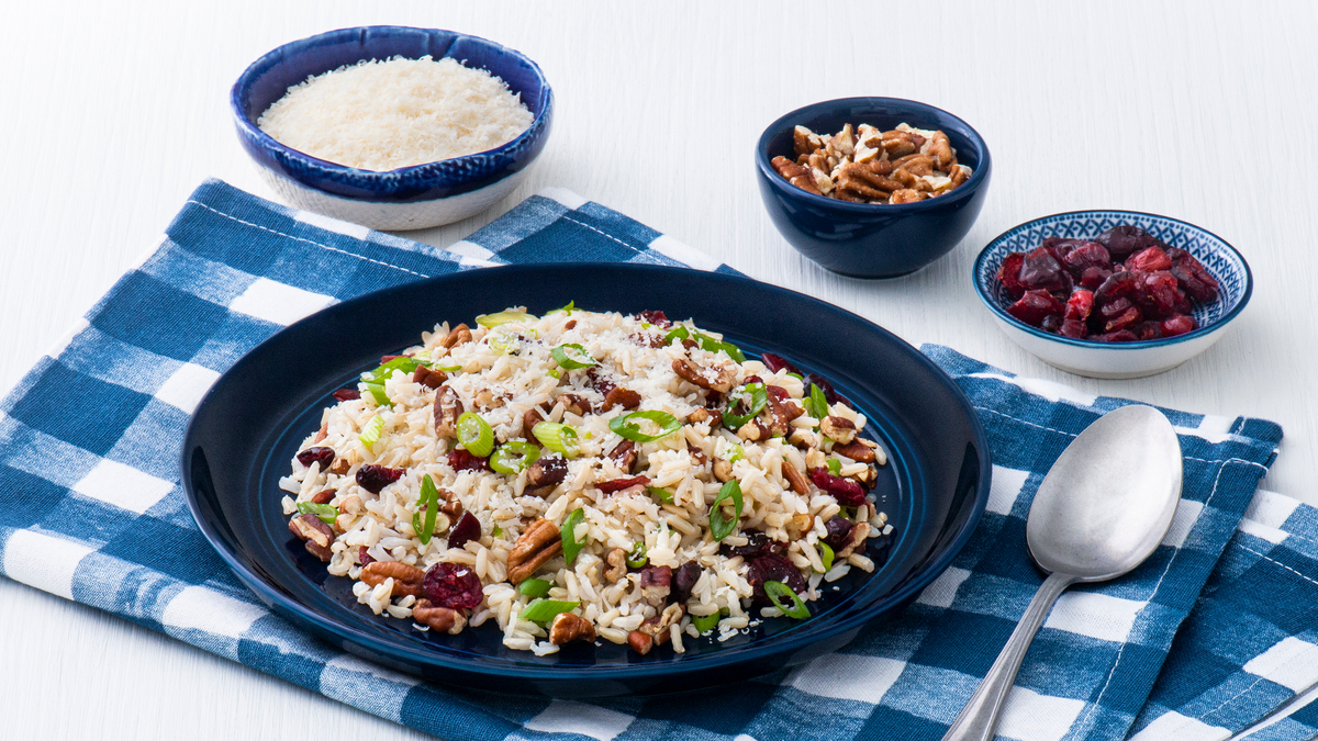 Cranberry Pecan Rice Pilaf