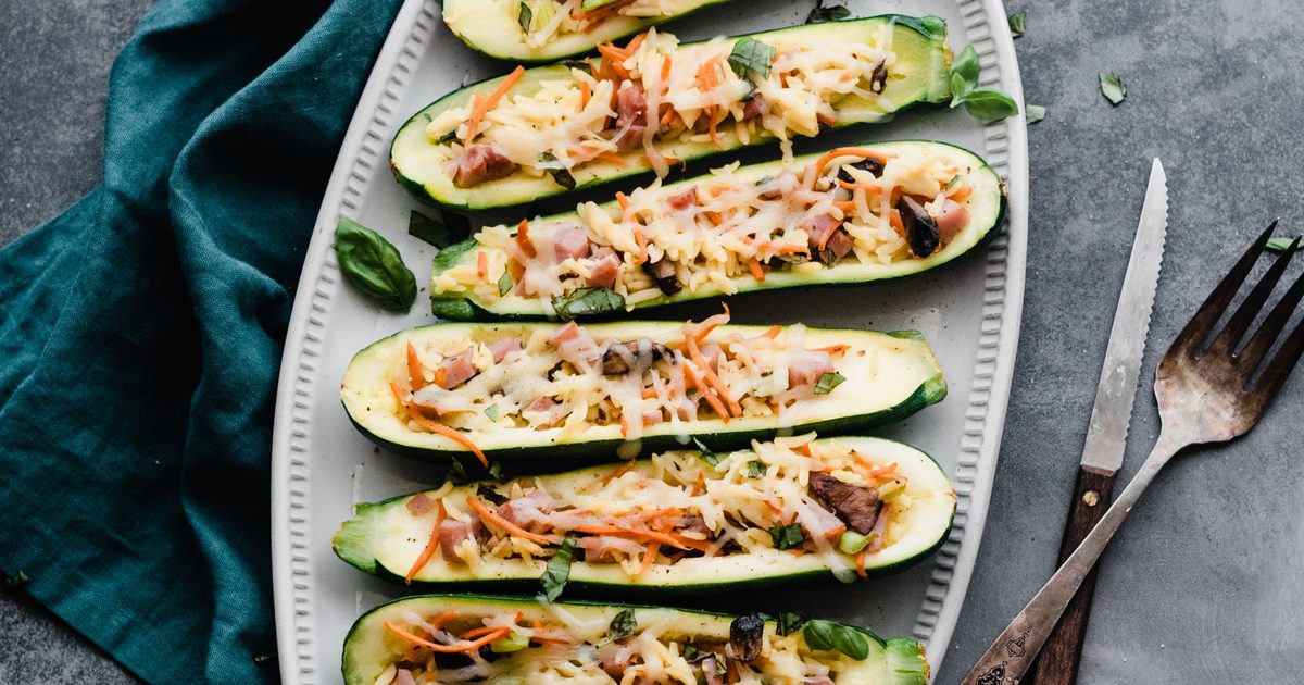 RiceSelect® | Orzo-Stuffed Zucchini Boats | Orzo Recipe | RiceSelect®