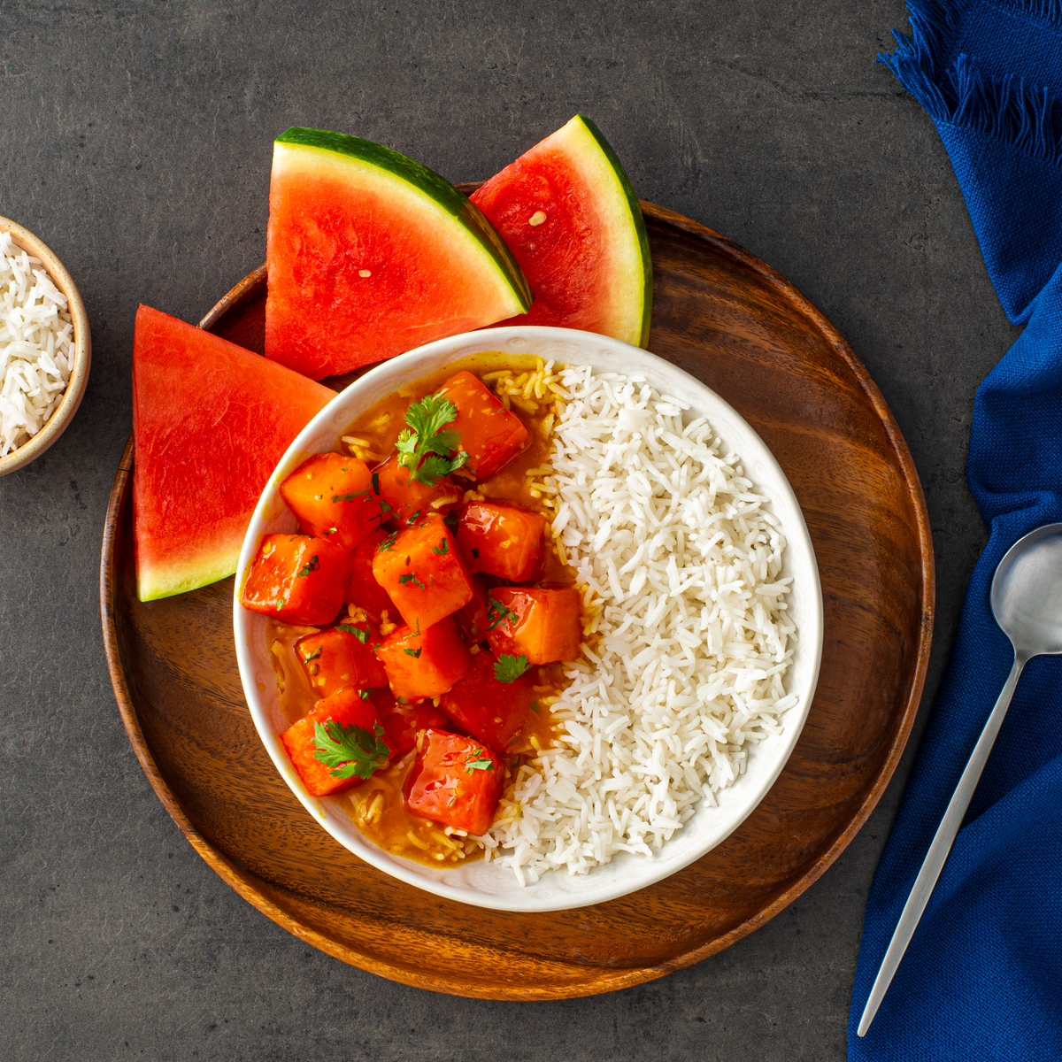 Sweet and Spicy Watermelon Curry