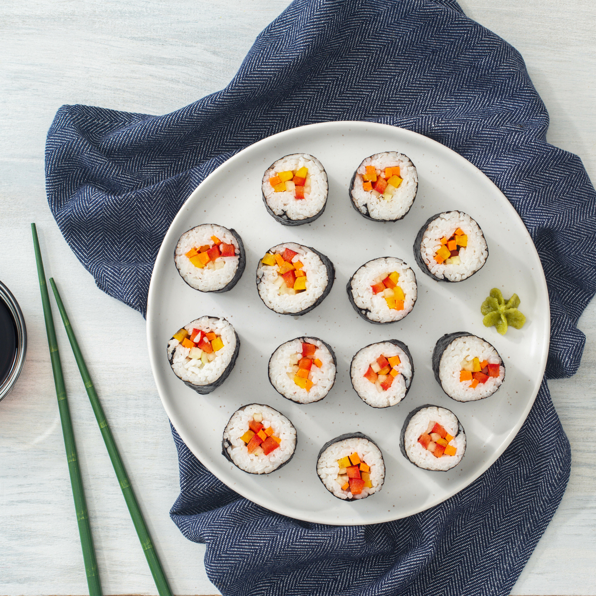 Riceselect® Vegetarian Sushi Rolls Sushi Recipe Riceselect® 3279