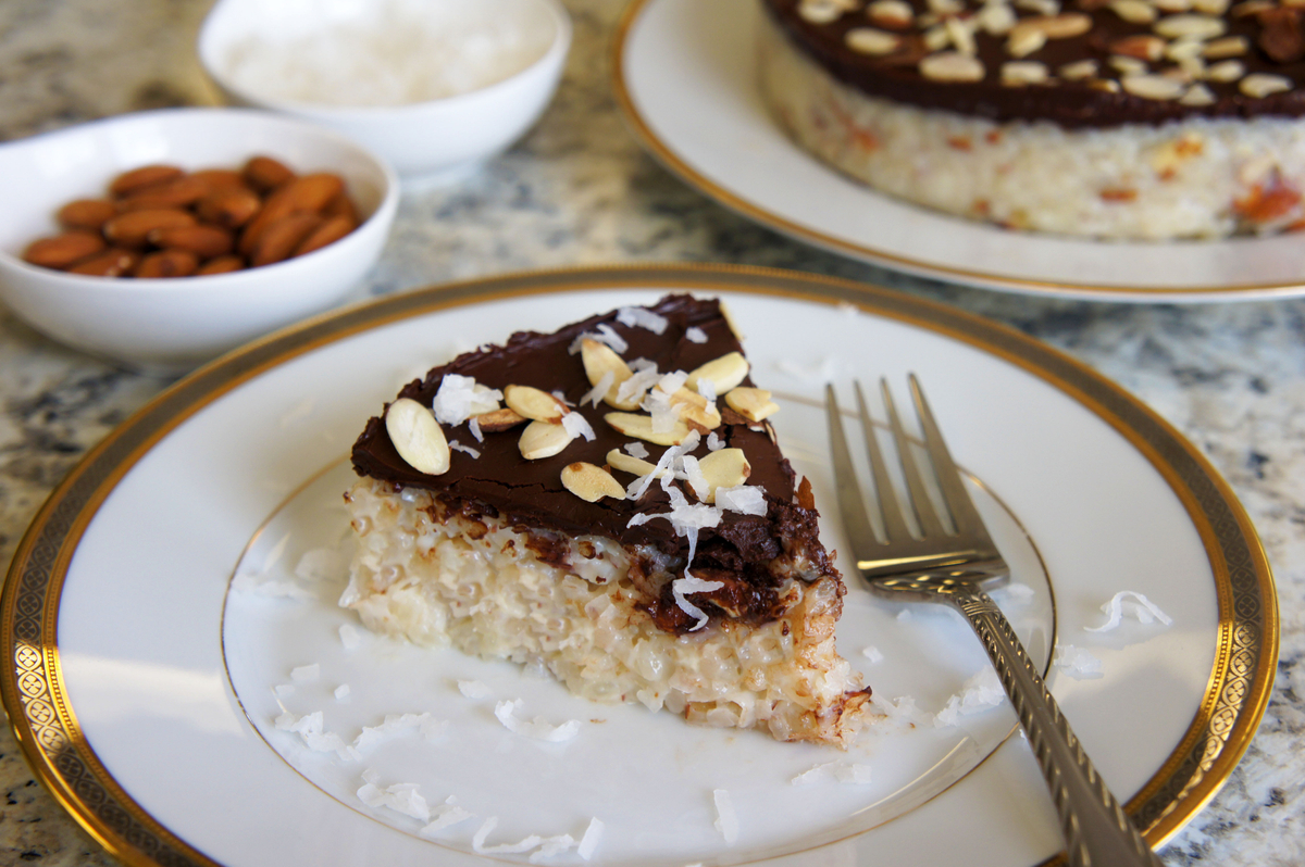 Almond Joy Rice Torte Recipe