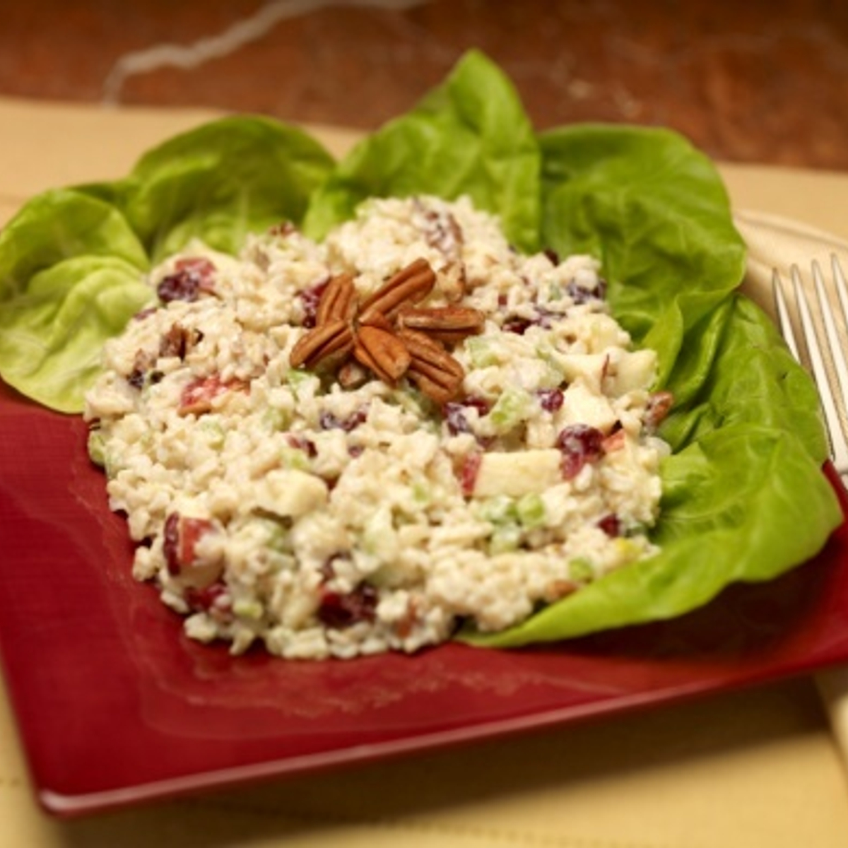 Apple & Brown Rice Salad Recipe
