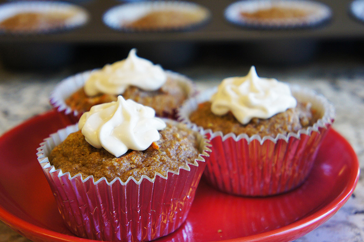 Carrot Quinoa Cupcakes Recipe