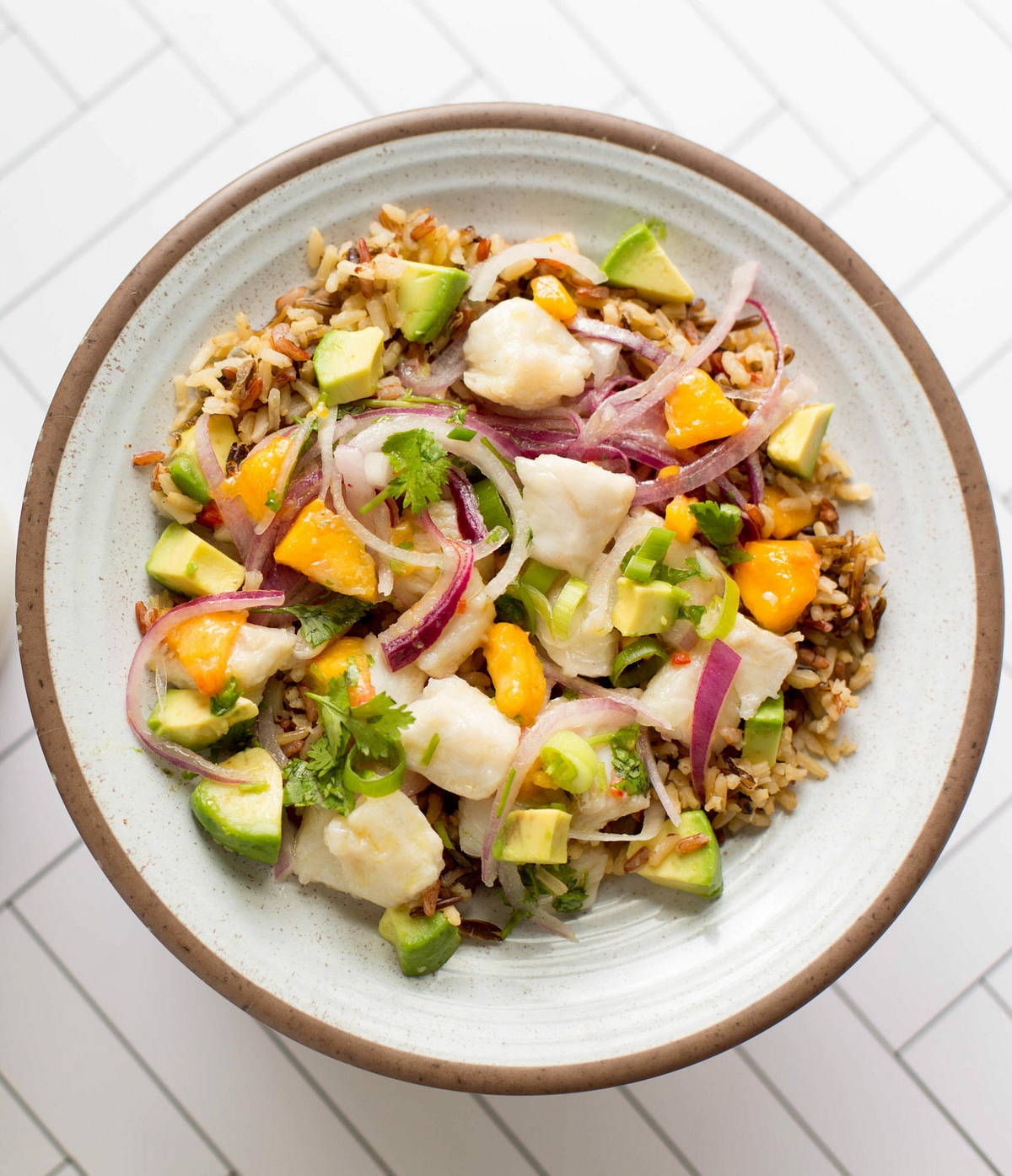 Ceviche Rice Bowl