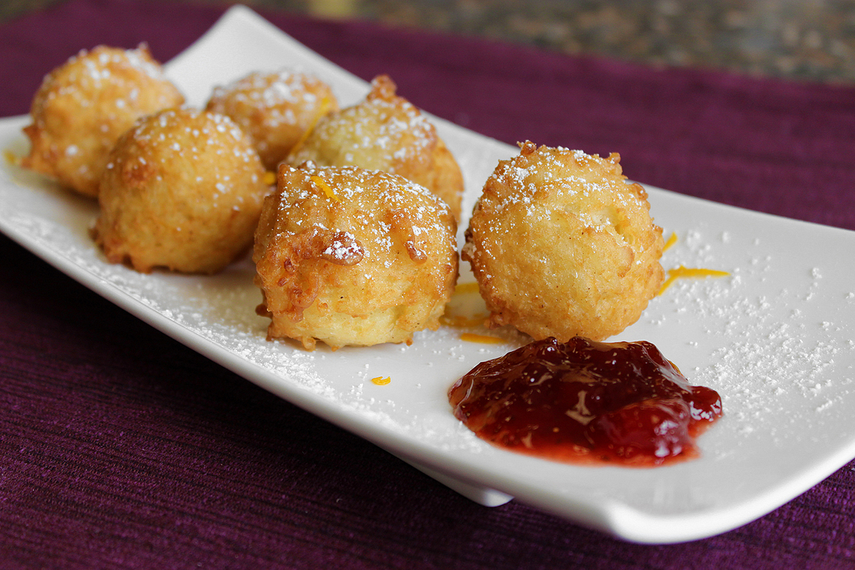 Cinnamon Rice Fritters Recipe