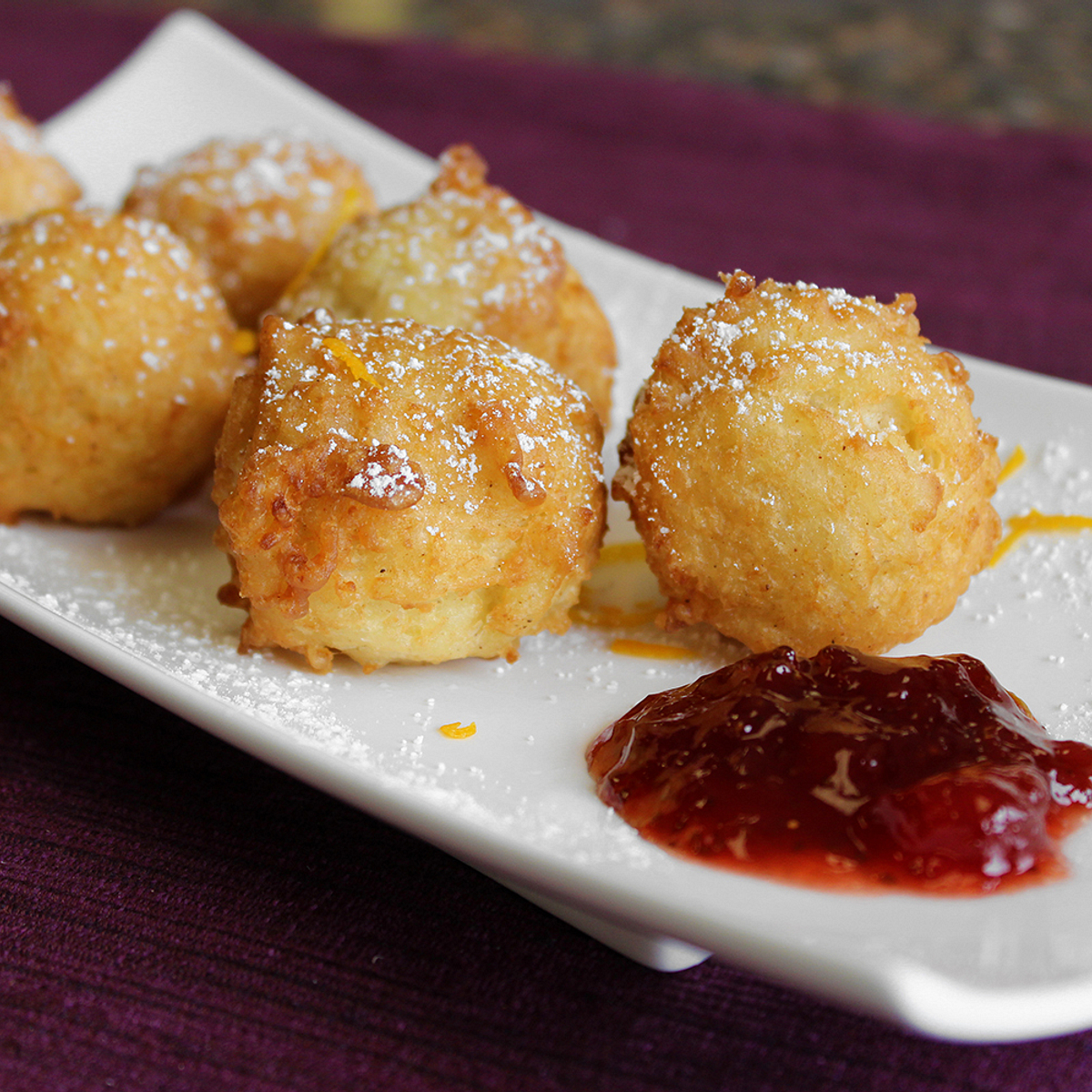 Cinnamon Rice Fritters Recipe