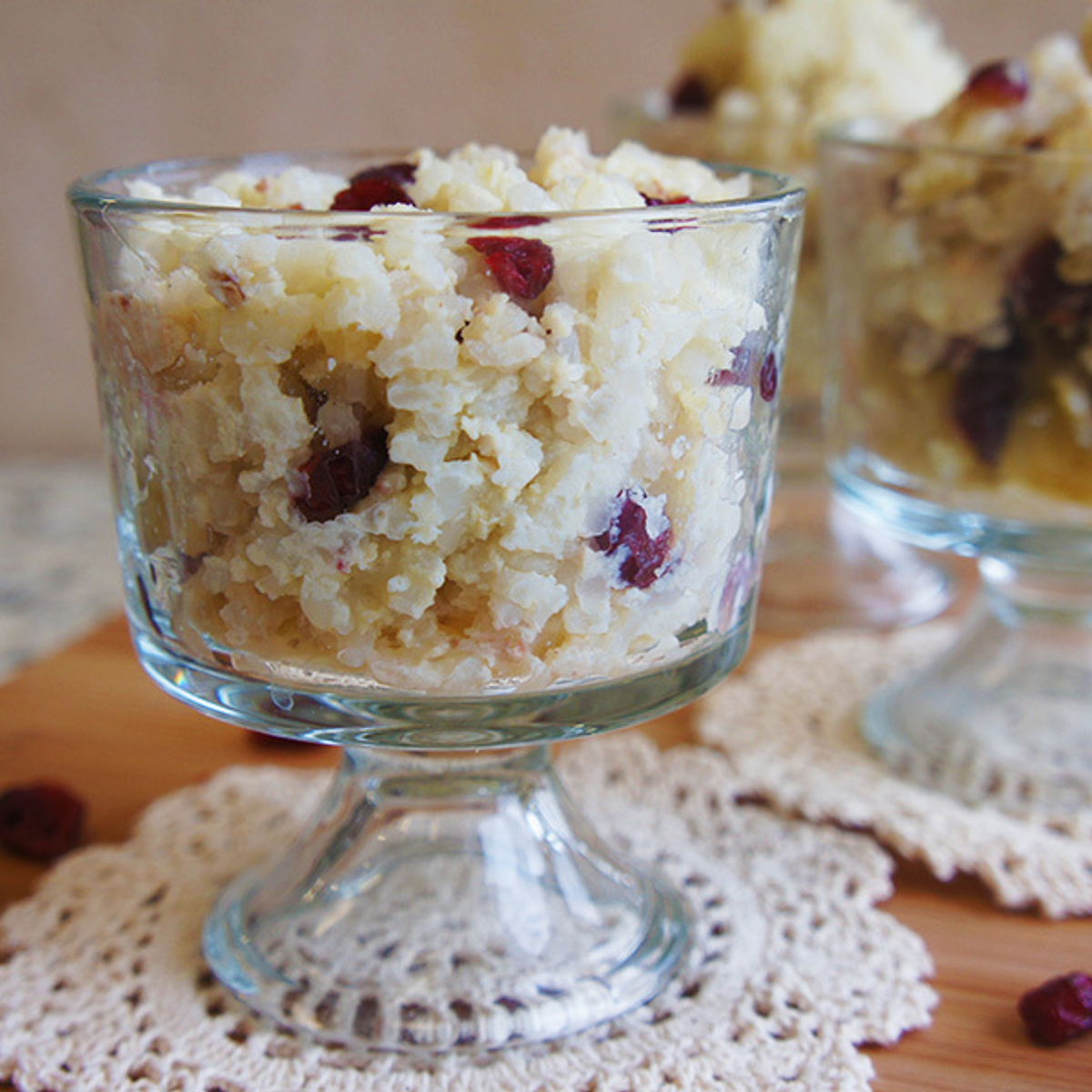 Creamy Cranberry Rice Pudding Recipe