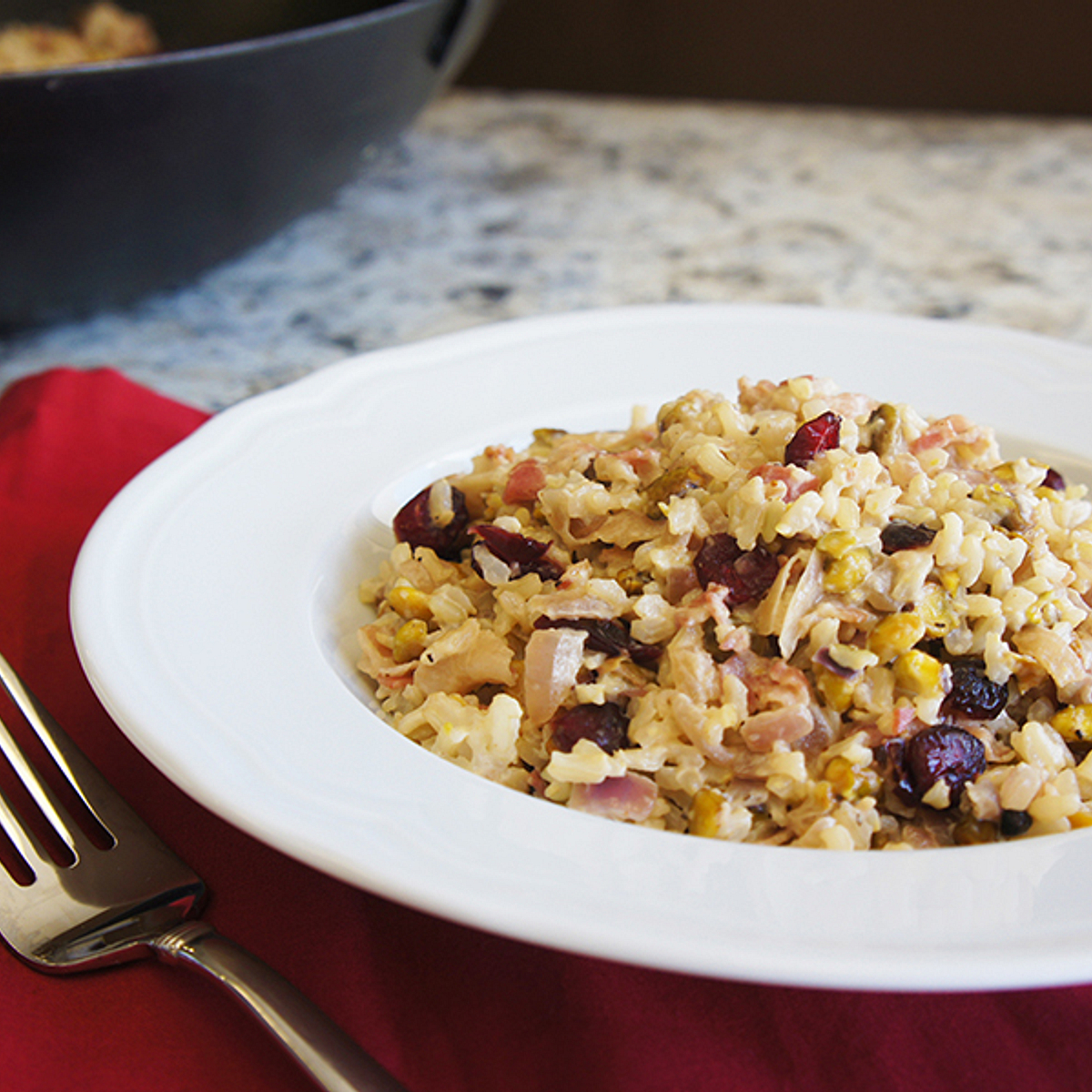 Creamy Pancetta Rice Recipe