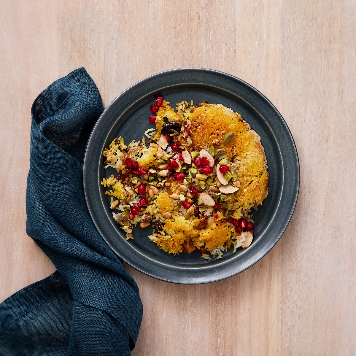 Jeweled Rice with Dried Fruit and Nuts Recipe