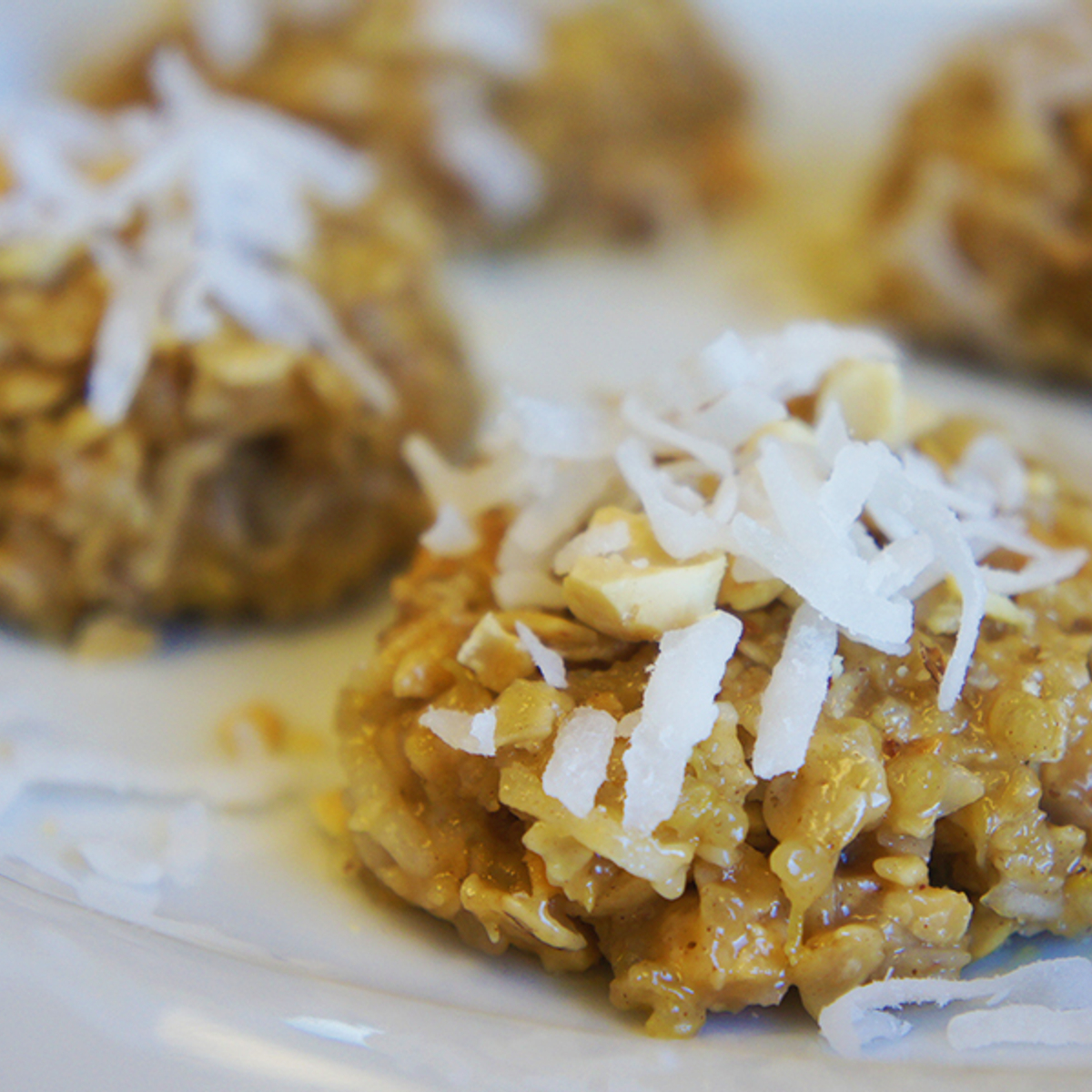 No Bake Peanut Butter Quinoa Cookies Recipe