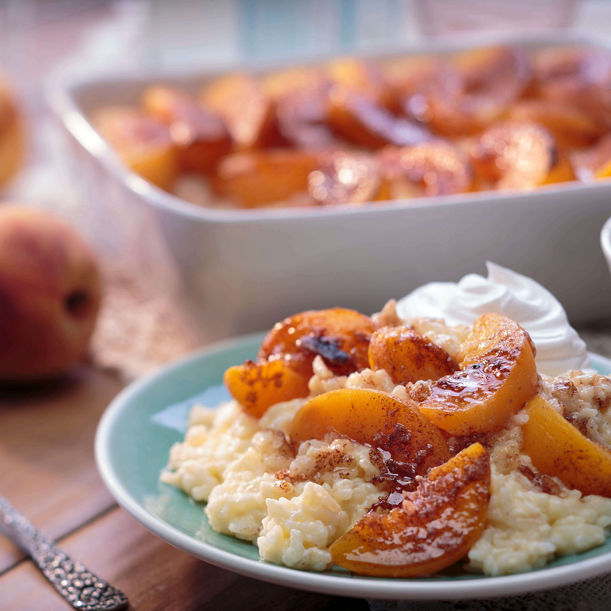 Peachy Keen Rice Bake Recipe