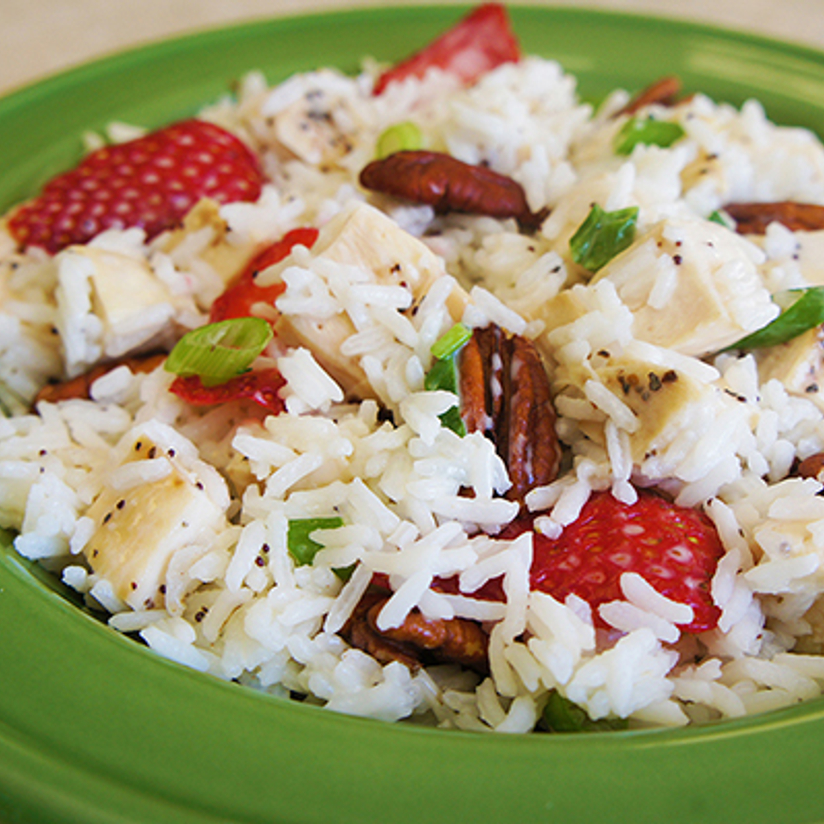 Poppy Seed Chicken & Rice Salad Recipe