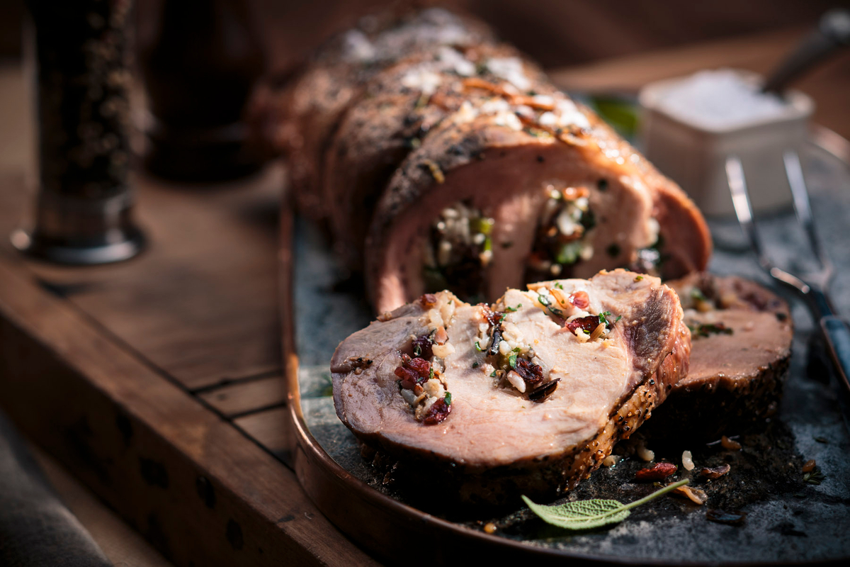 Royal Stuffed Pork Loin Recipe