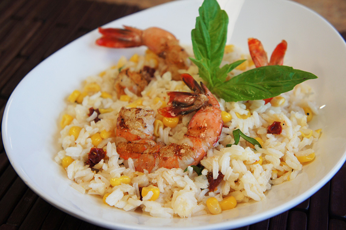 Summertime Shrimp & Rice Bowls Recipe